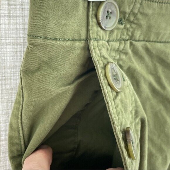 Sanctuary Womens Size 27 raw hem green straight leg pants a1346 - Picture 6 of 11